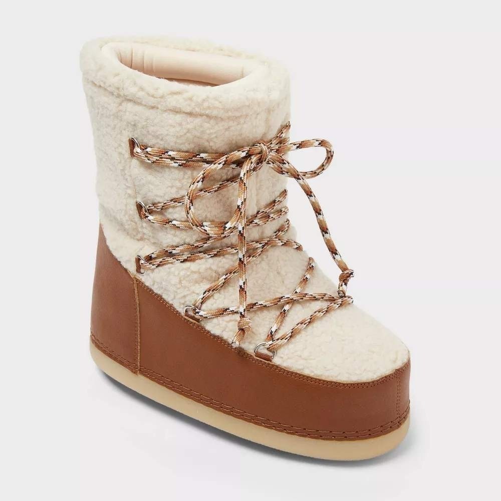 Women's Zenita Mid-Calf Boots by Universal Thread Cognac Size 6 New With Tags